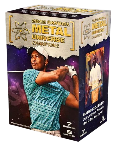 UPPER DECK US Blaster Box Skybox 2022 Metal Universe Champions