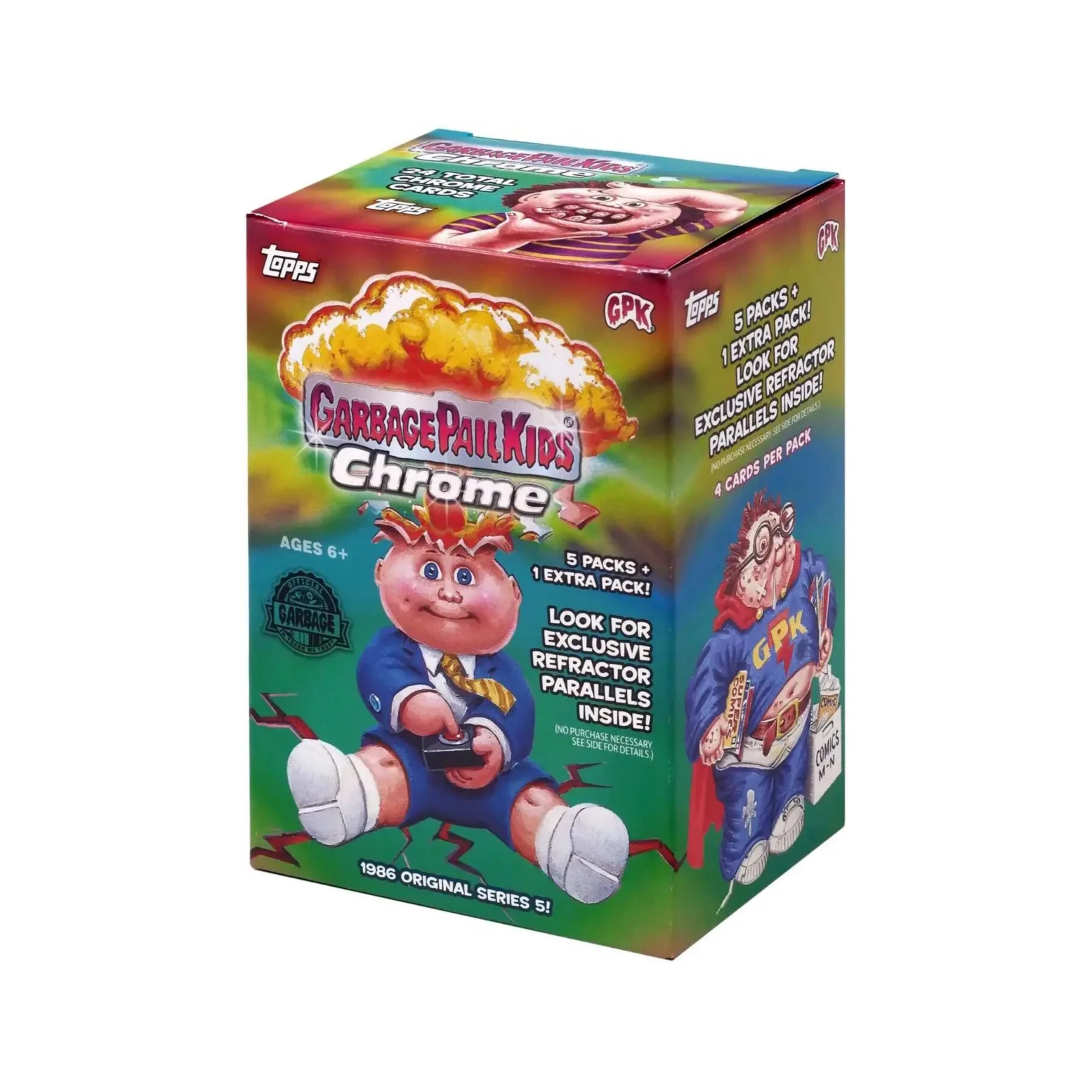 TOPPS Chrome GPK US Blaster Garbage Pail Kids Chrome 5