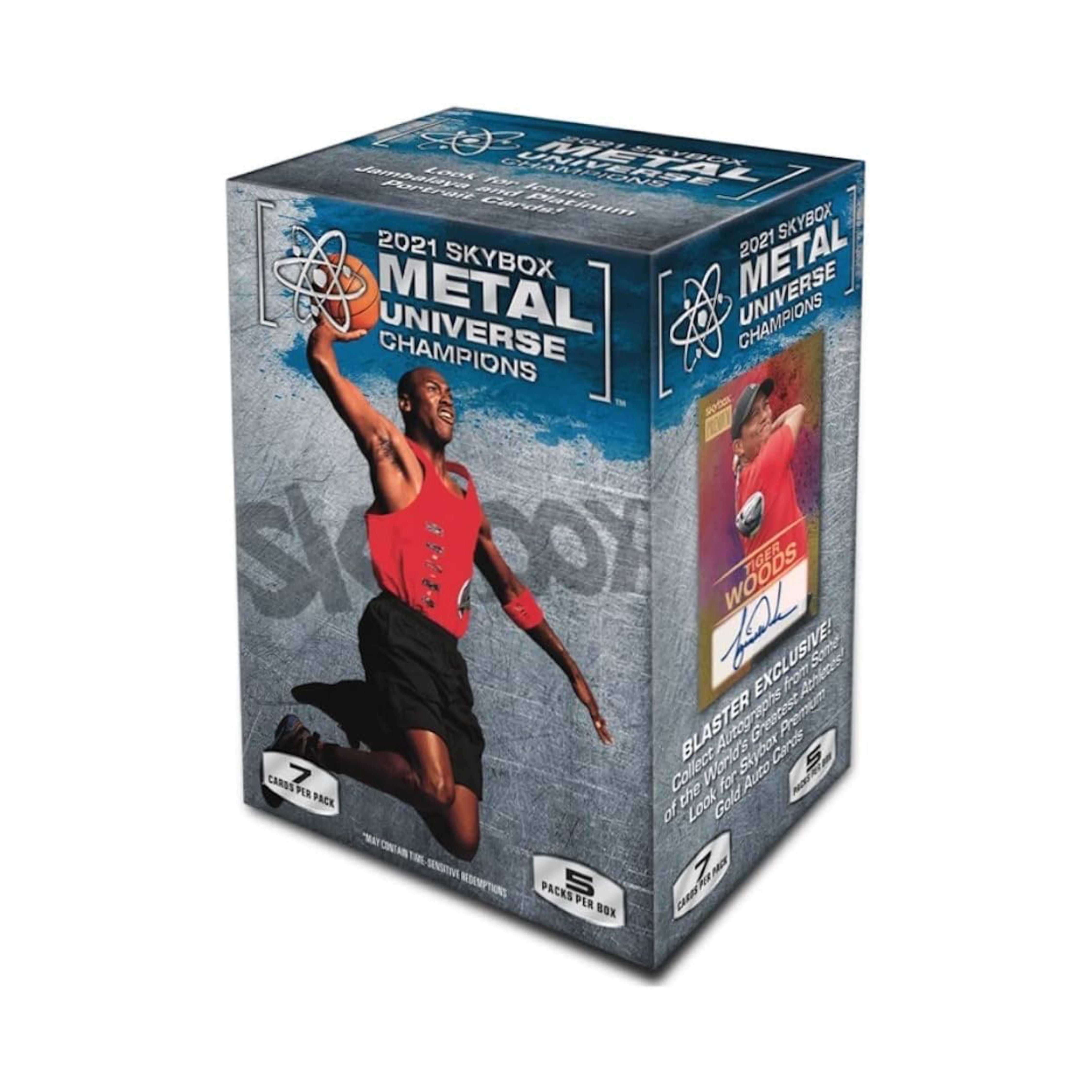 Upper Deck US Blaster Box Skybox Metal Universe Champions 2021