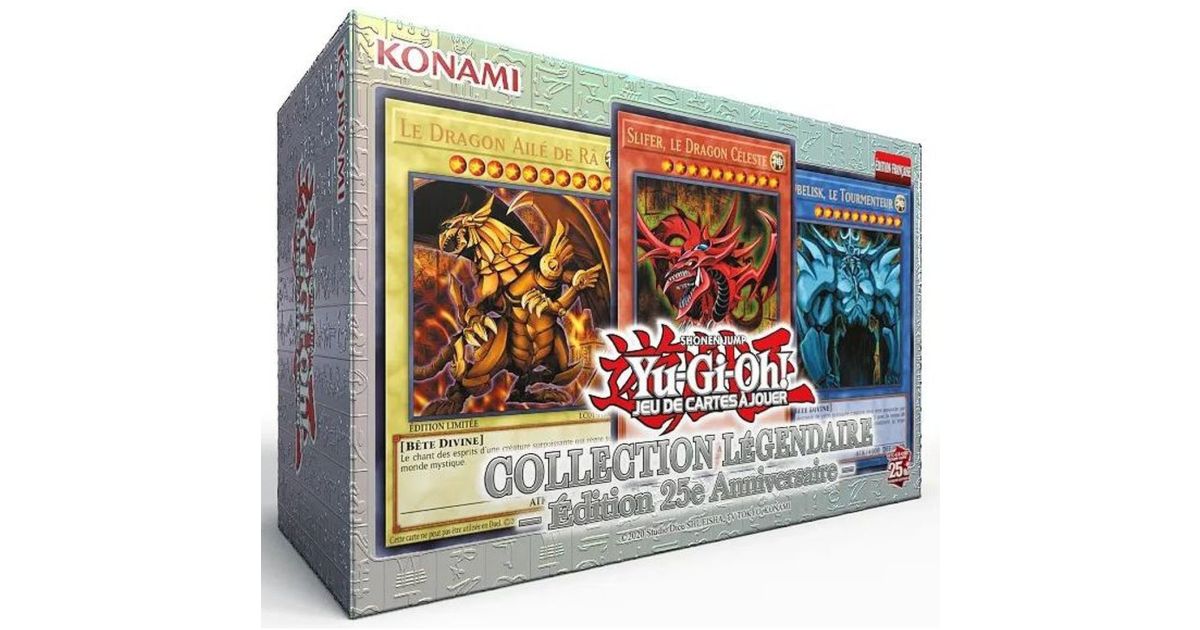Yu-Gi-Oh! FR Coffret Collection Légendaire édition 25e anniversaire