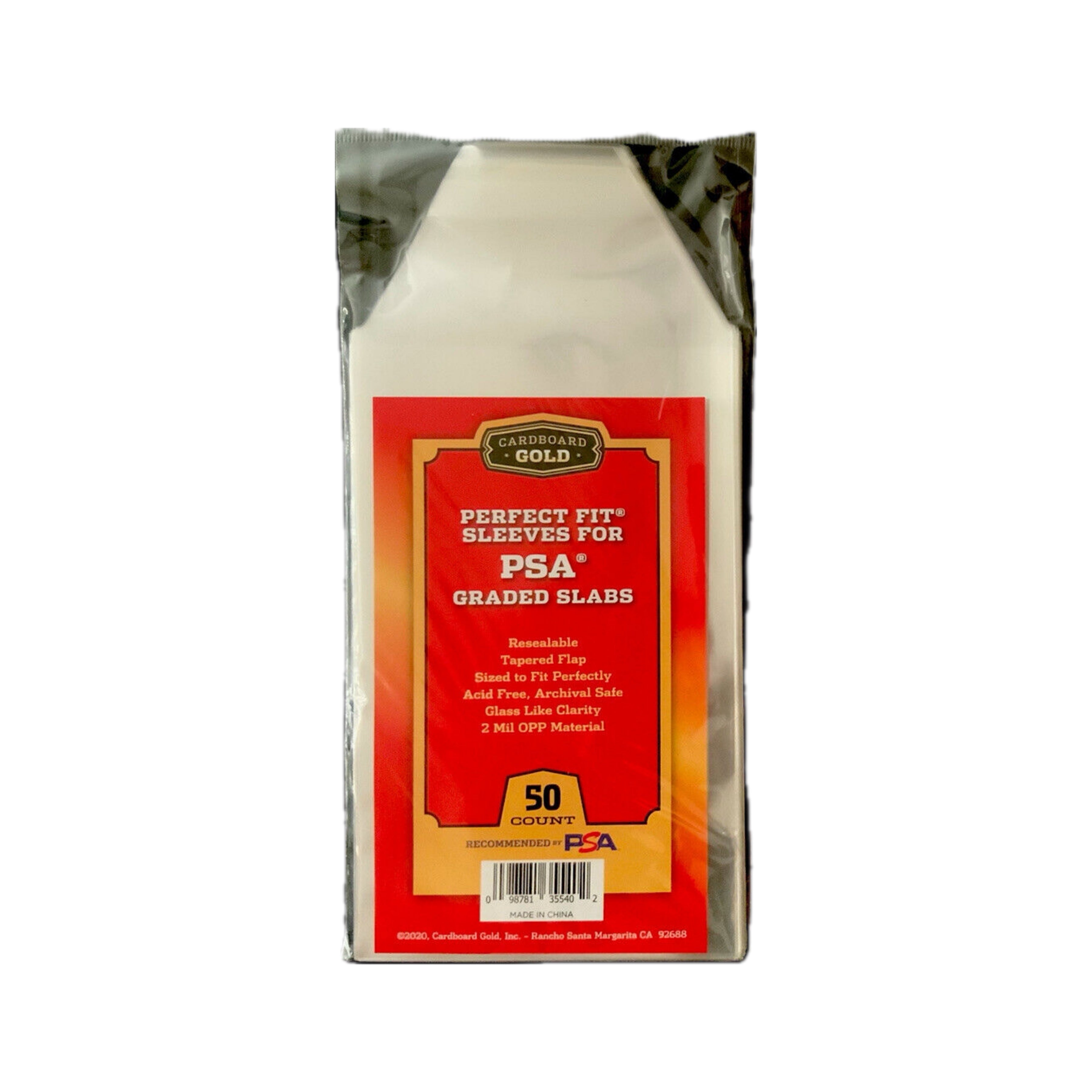 Sleeves pour cartes gradées PSA x50