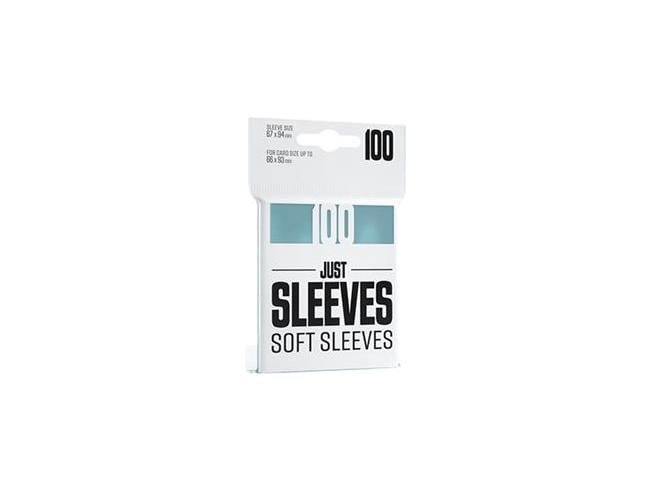 Paquet de 100 sleeves transparentes Just Sleeves taille standard pokémon / sports
